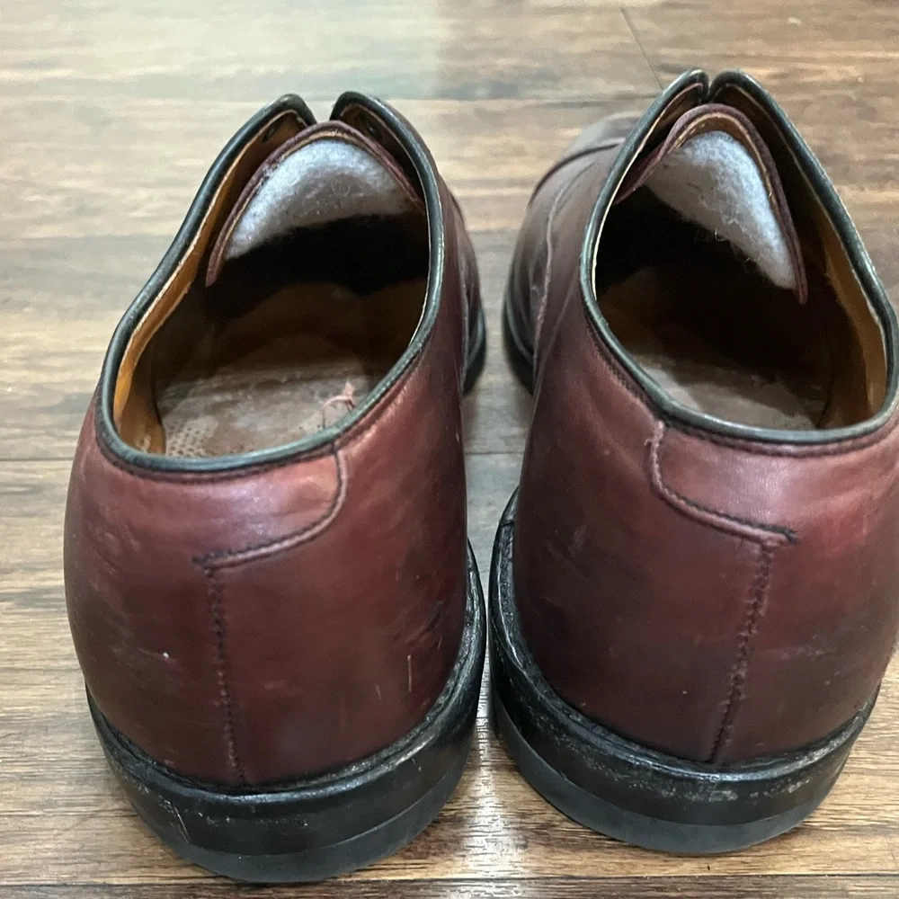 Allen Edmonds Brown Leather Park Avenue Cap Toe‎ Oxfords Sz. 10.5